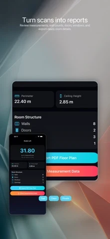 房间测量 App Store 产品界面 2