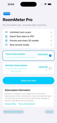 房间测量 App Store 产品界面 3