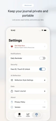 心迹 - 每日情绪日记 App Store 产品界面 2